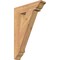 Ekena Millwork Traditional Traditional Smooth Bracket, Western Red Cedar, 3 1/2"W x 16"D x 24"H BKT04X16X24TRA01SWR - alternate 1